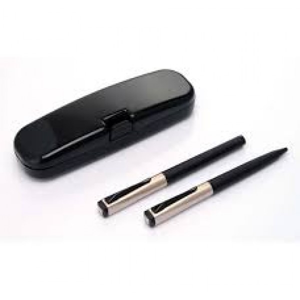  BOXY METAL ROLLER AND BALL PEN SET